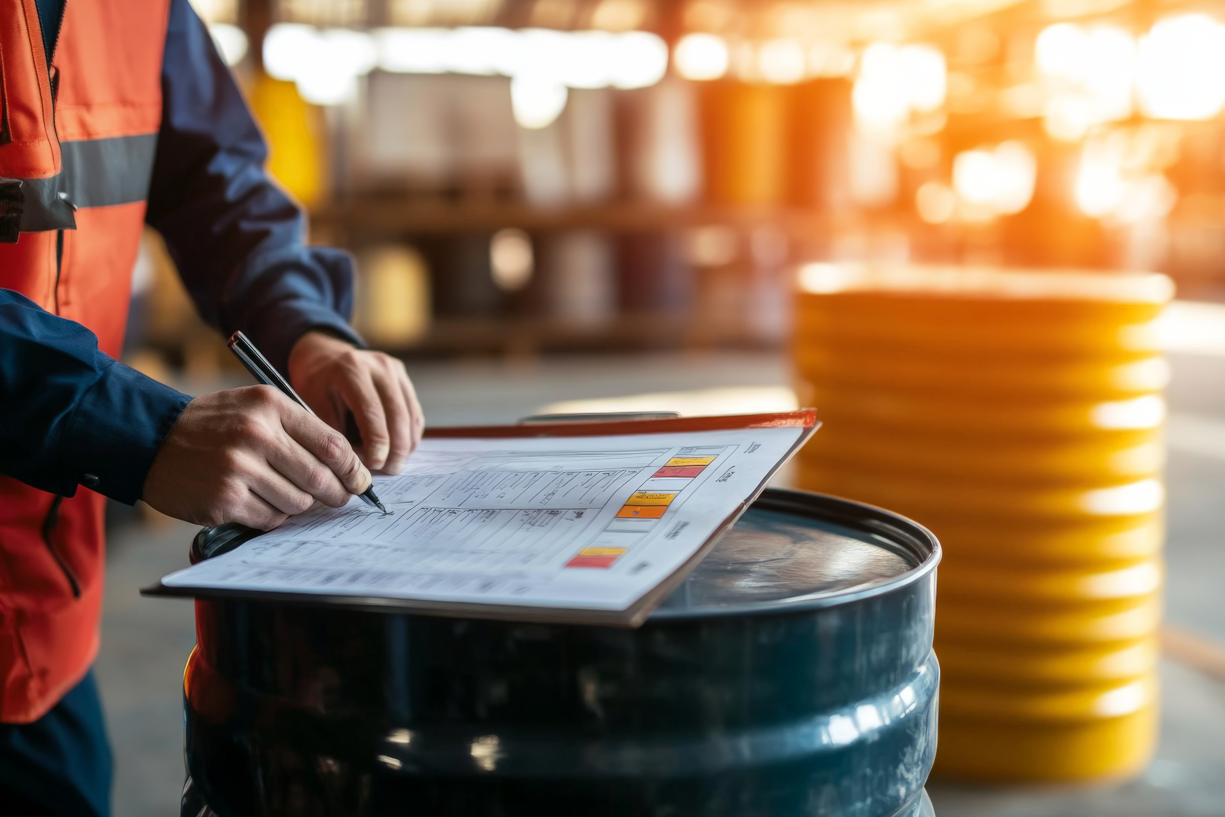 Compliance and risk management with documentation and charts